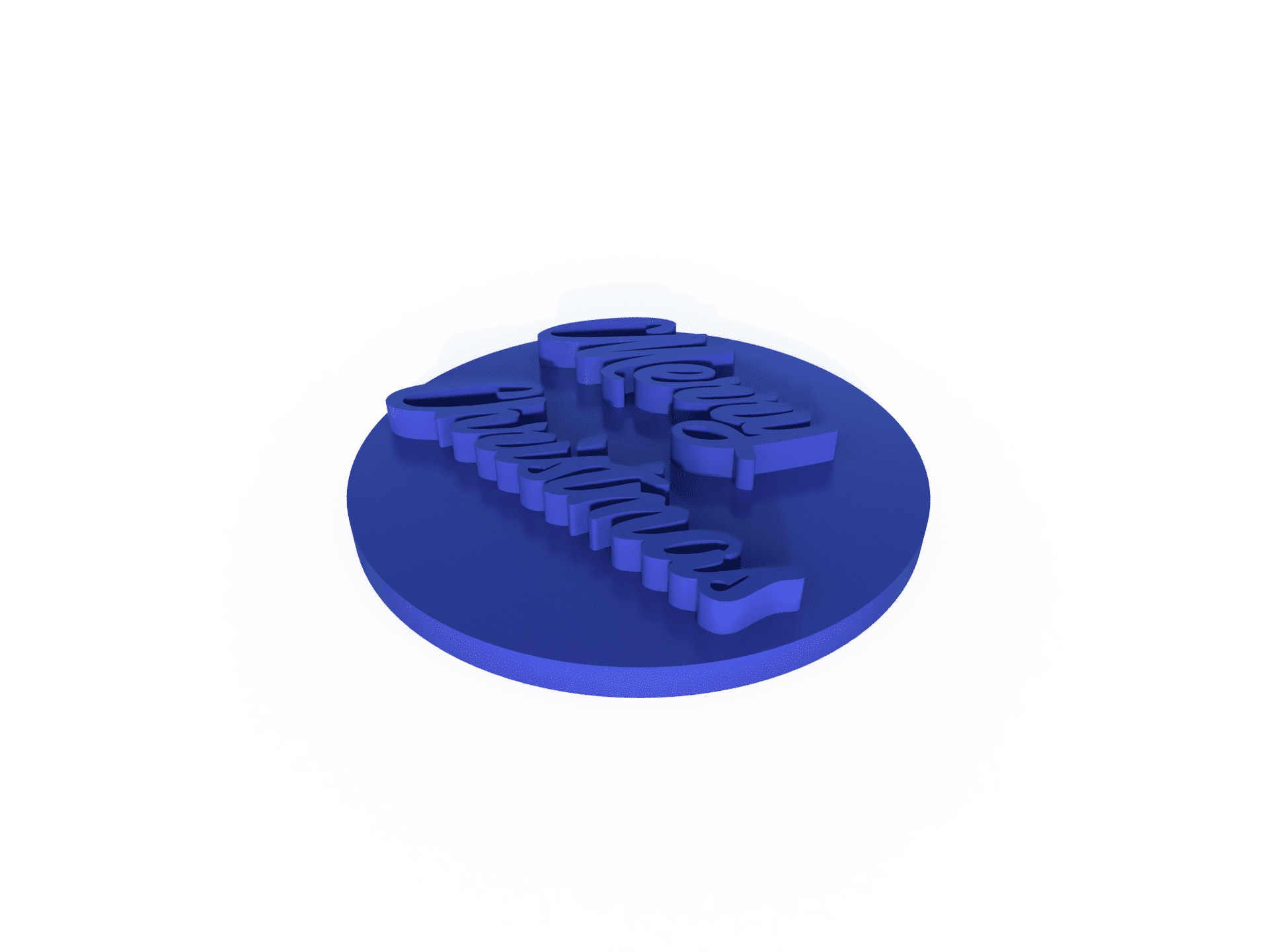 Tampon Merry Christmas 3D Bakers