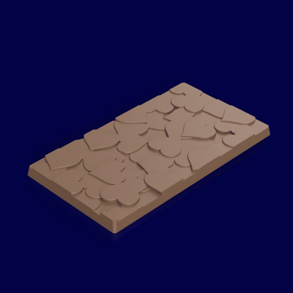 Heartstorm chocolate bar mold