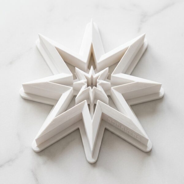 Double star cookie cutter
