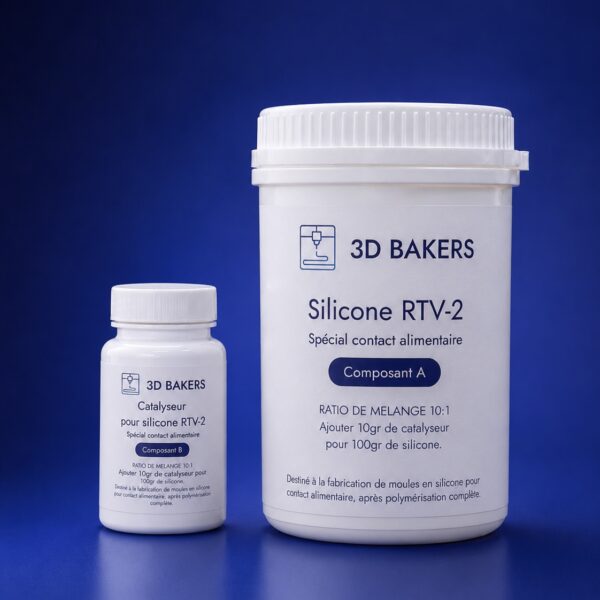 Food-safe RTV-2 silicone