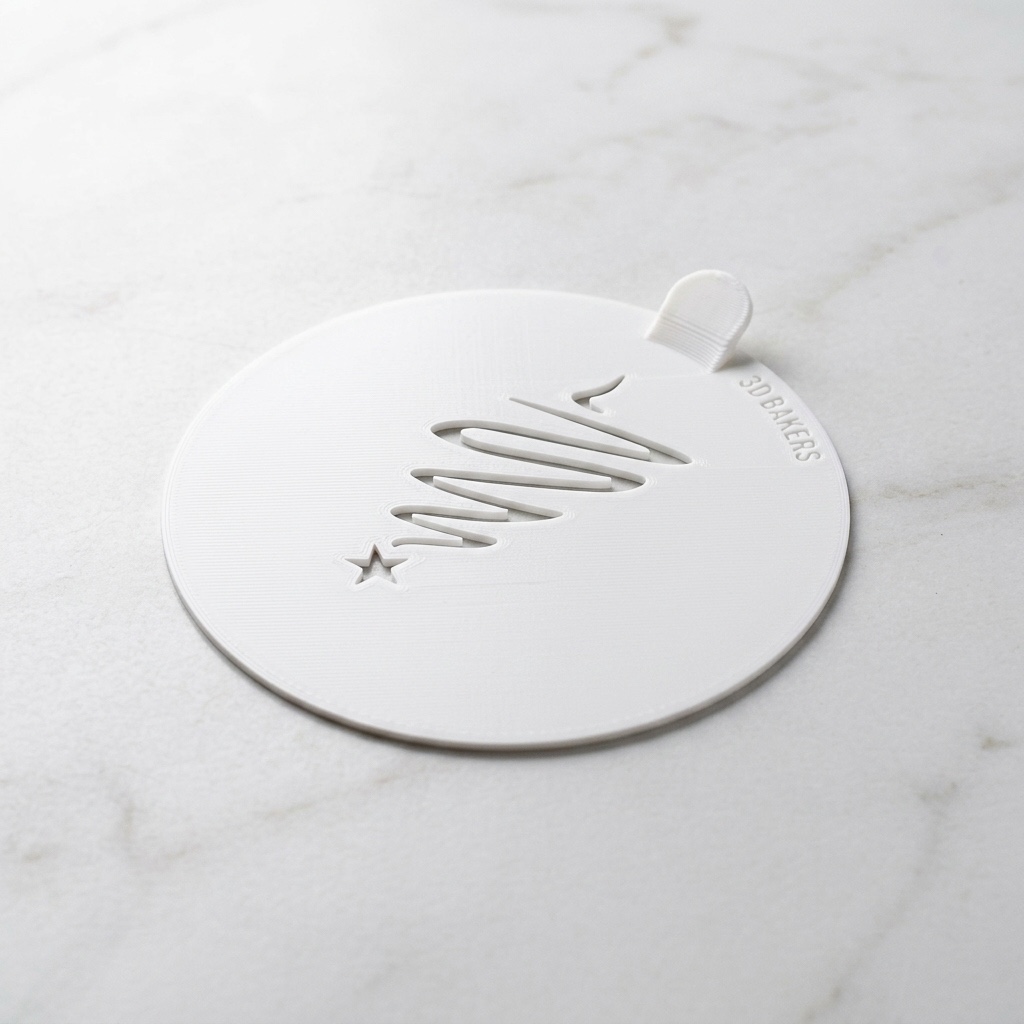 Fir tree background stencil - Image 4