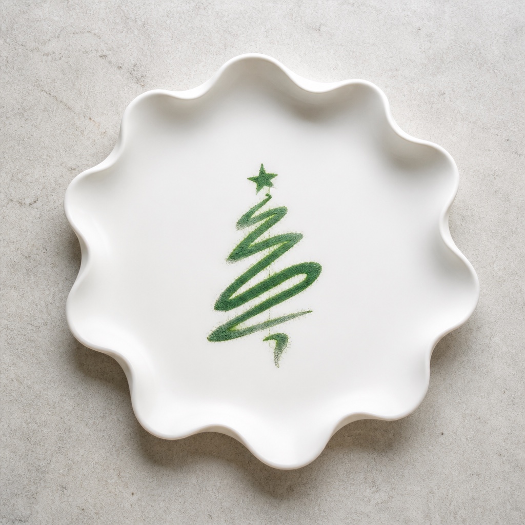 Fir tree background stencil - Image 3