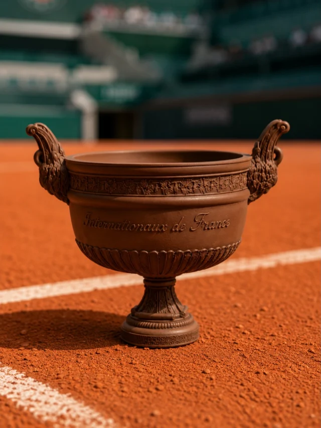 On a reproduit la coupe de Roland-Garros. En moule silicone. 🏆 Aux côtés de @sam…